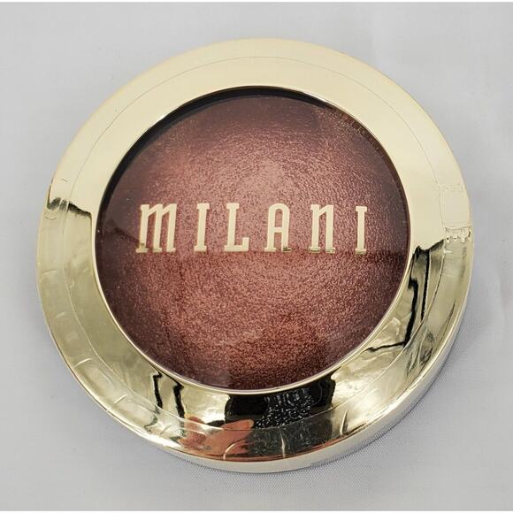Milani Baked Highlighter 130 Rosa Italiana Cruelty-Free Powder‎ Highlighter New - Picture 4 of 5